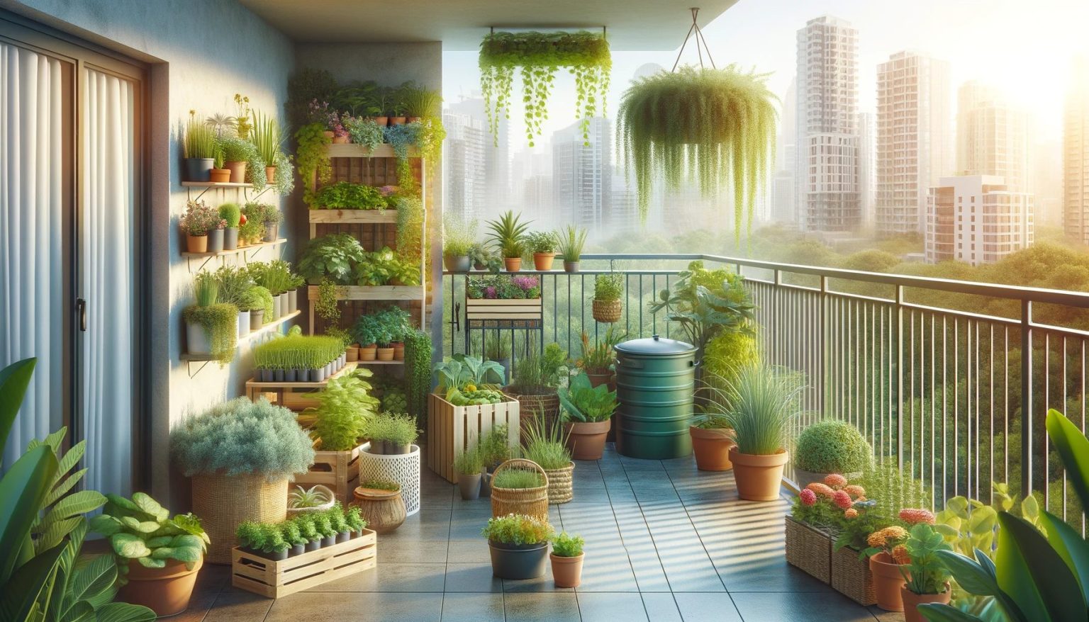Sustainable Balcony Gardening: Eco-Friendly Tips for Small Spaces