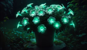 Luminescent Petunias