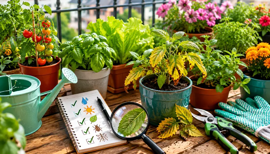 DIY Balcony Garden Troubleshooting