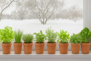Easiest Herbs to Grow Indoors - Cozy indoor herb garden