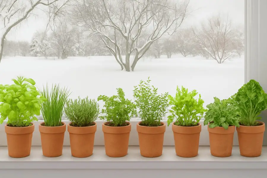 Easiest Herbs to Grow Indoors - Cozy indoor herb garden