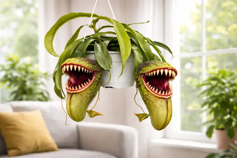  Hanging Nepenthes-Feed Me