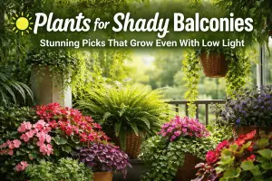 Plants for Shady Balconies Stunning Picks That Grow Even With Low Light